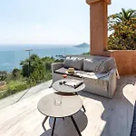 Сasa de vacaciones Sea-view For 8 Guests With Heated Pool Antheor-Cap-Roux