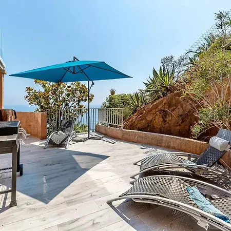 Сasa de vacaciones Charming Riviera For 8 Guests Pool & Sea View